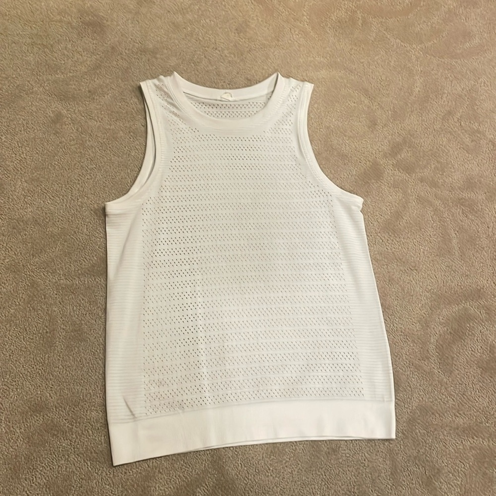 Lululemon mesh tank top